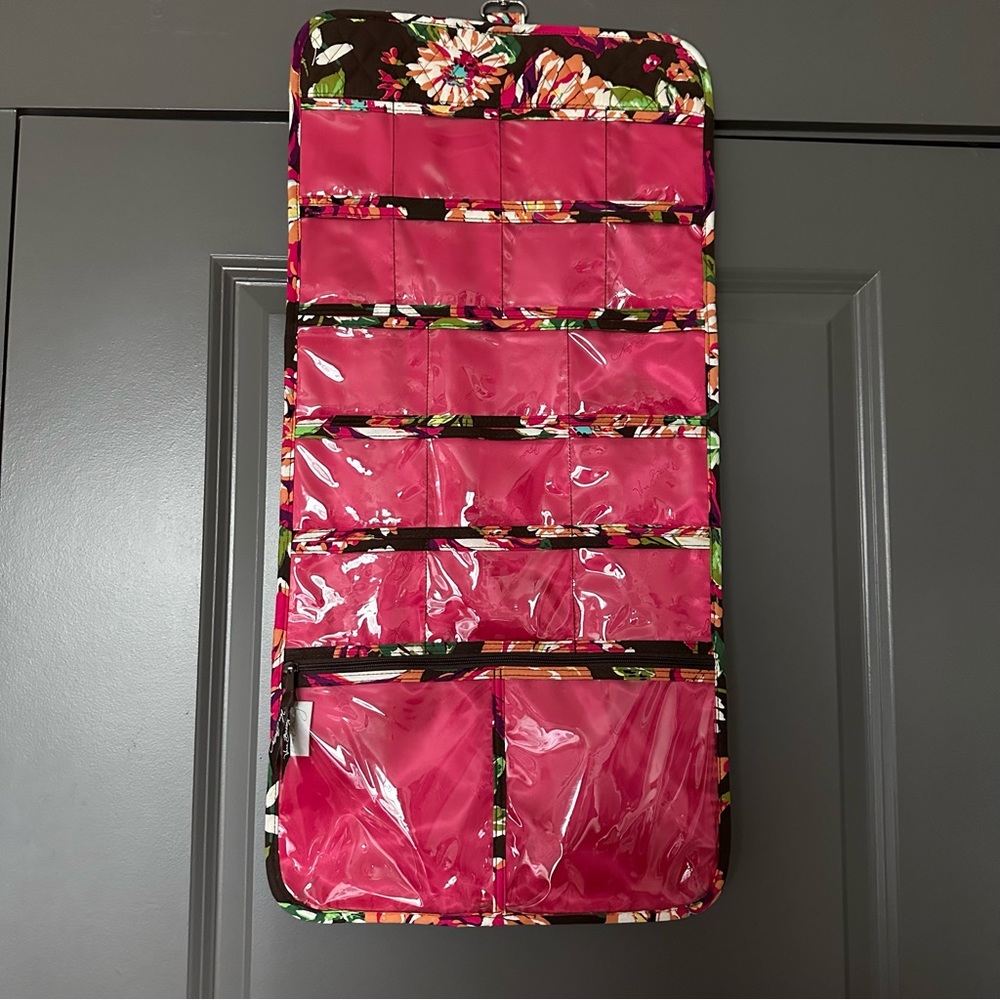 Vera Bradley hanging jewelry organizer